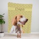 Custom Dog Face Blankets, Personalized Pet Photo Throw, Fleece Dog Blankets, Customized Picture Throws, Dog Dad Gifts, Pet Lover Gifts