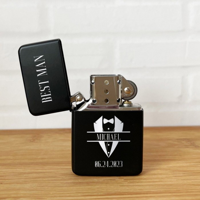 Groomsmen Lighter, Personalized Groomsmen Gift, Groomsman Gift
