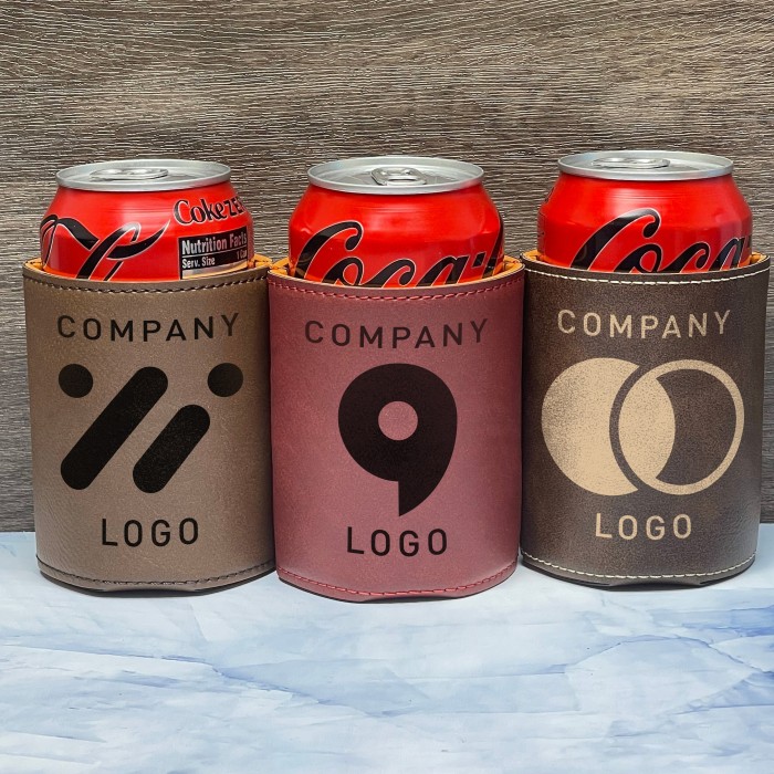 Company Logo Can Cooler, Custom Logo Beverage Holder