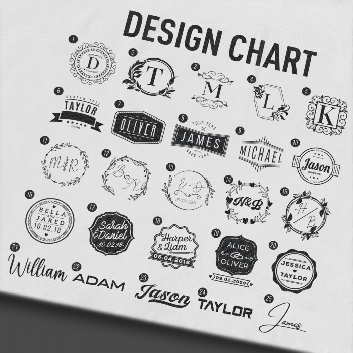 Monogram Valet Tray, Couple Names Snap Up Tray