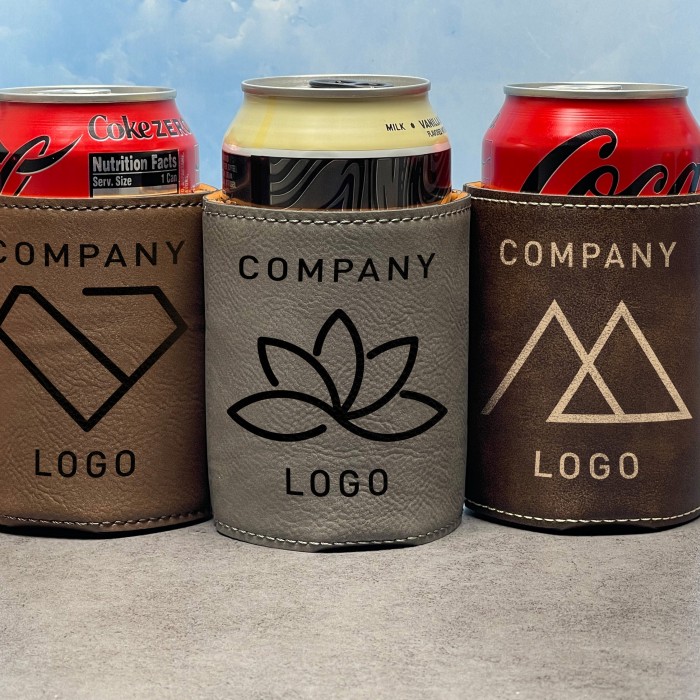 Company Logo Can Cooler, Custom Logo Beverage Holder