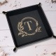 Monogram Valet Tray, Couple Names Snap Up Tray