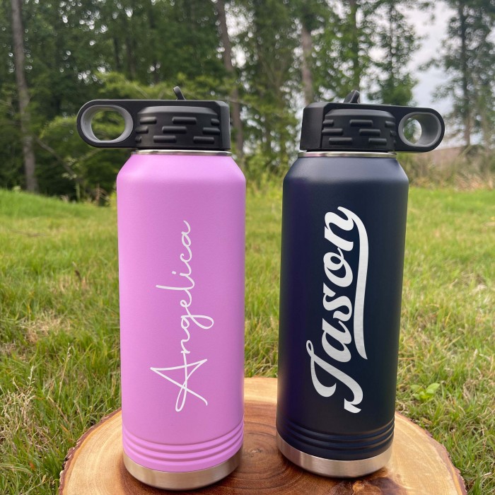 Christmas Gift Water Bottle, Water Bottle With Straw, Monogram Gifts Christmas Gift Water Bottle, Water Bottle With Straw, Monogram Gifts