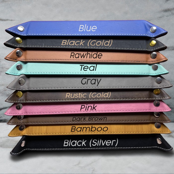 Monogram Valet Tray, Couple Names Snap Up Tray