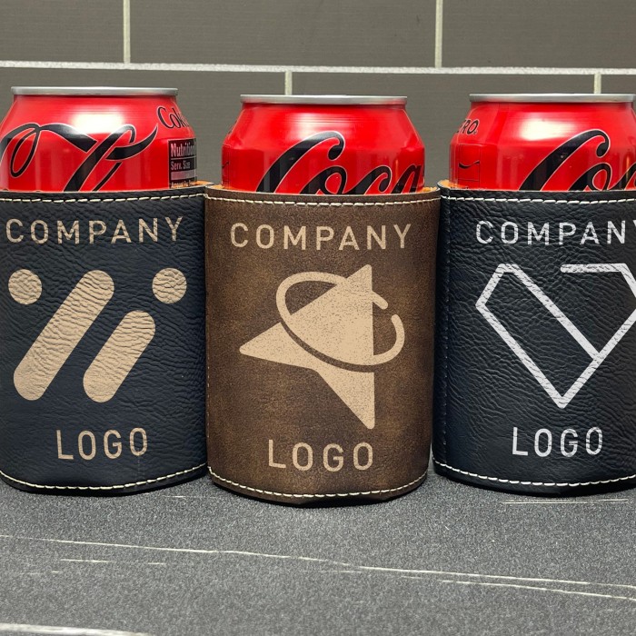 Company Logo Can Cooler, Custom Logo Beverage Holder