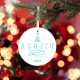 Custom Name Ornament, 2024 Ornaments, Christmas Tree Ornaments