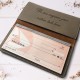 Birth Flower Checkbook Cover, Personalized Checkbook Cover Birth Flower Checkbook Cover, Personalized Checkbook Cover