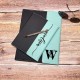 Custom Name Portfolio, Monogram Padfolio, Personalized Portfolio