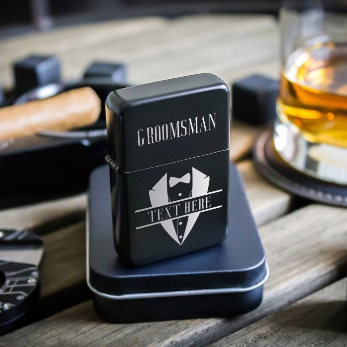 Groomsmen Lighter, Personalized Groomsmen Gift, Groomsman Gift