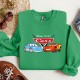 Disney Cars Sweatshirt, Disney Cars Group Sweatshirt, Disney Mickey Cars Sweat