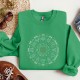 Zodiac Wheel Sweatshirt, Horoscope Sweatshirt, Zodiac Signs Sweatshirt
