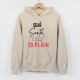 Dear Santa I Can Explain Christmas Sweatshirt,Santa Clause Sweatshirt