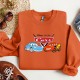Disney Cars Sweatshirt, Disney Cars Group Sweatshirt, Disney Mickey Cars Sweat