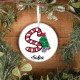 Alphabet Ornament Candy Cane, Special Design Ornament
