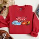 Disney Cars Sweatshirt, Disney Cars Group Sweatshirt, Disney Mickey Cars Sweat