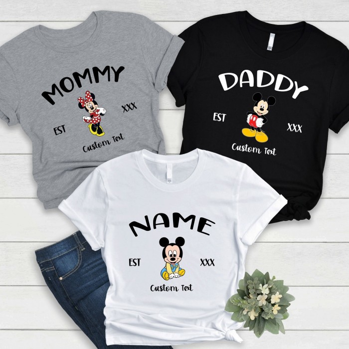Custom Name Family Disney Shirt,Personalized Family Matching Shirt,Custom Disneyworld Shirt, Disney Family Vacation Shirt